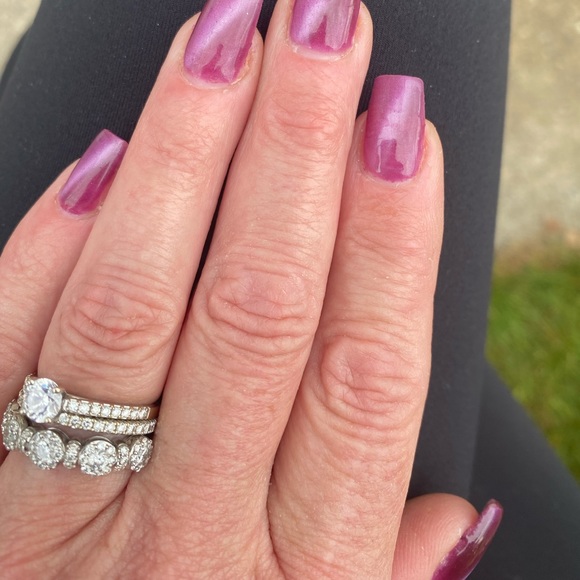 Jared 3/4 CTW Engagement Anniversary Band Ring - Picture 1 of 7